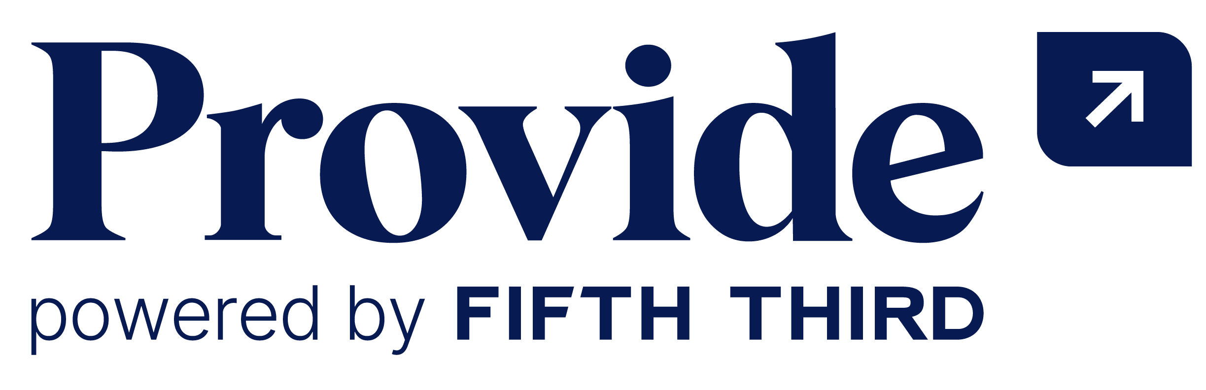 Logo for Provide, powered by FIFTH THIRD