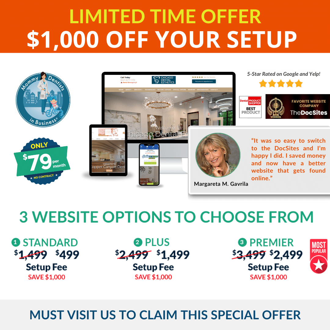 Promotional image - limited time offer, $1000 off your setup