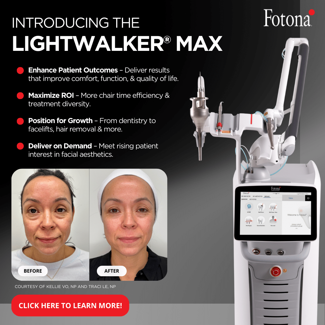 Promotional image for Lightwalker Max from Fotona