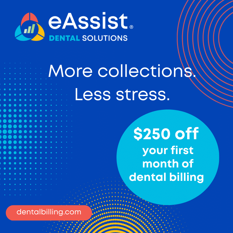 Promotional image for eAssist Dental solutions