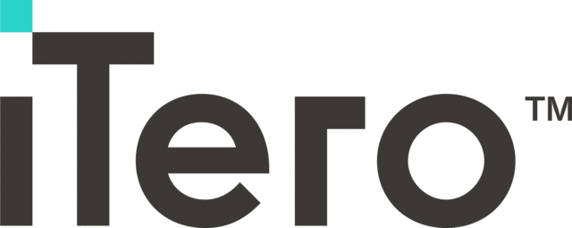 Small PNG-iTero digital logo charcoal + teal (png)